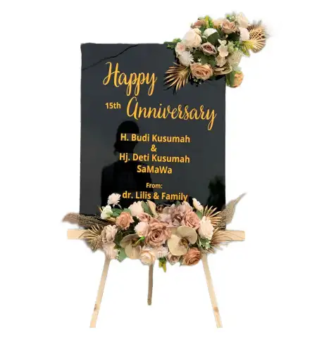 Papan Bunga Akrilik Kalibarukulon