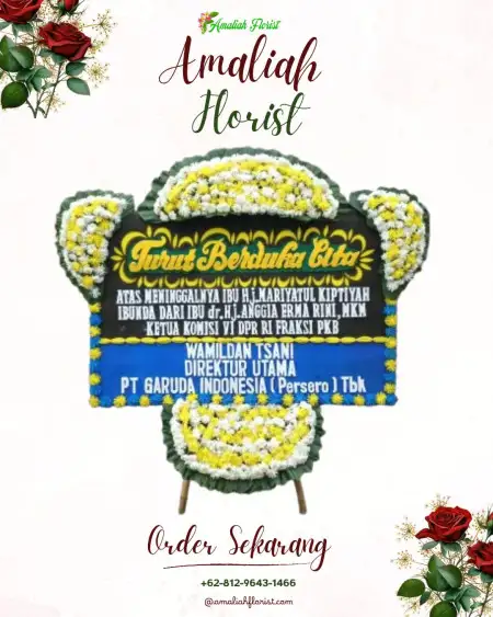 Papan Bunga Duka Kalibarukulon